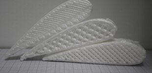 Thermoplastschaum aus dem 3D-Drucker